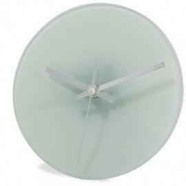 Round Photo Glass Clock 20cm - Luxe Custom Designer
