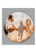 Single photo clock 20cm by Luxe Sensational