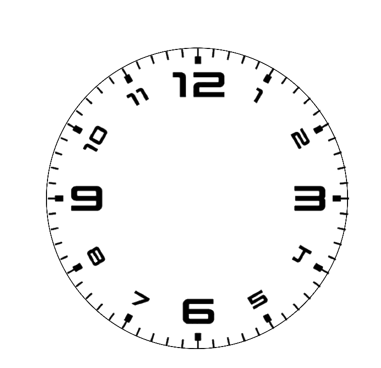 Single photo clock 20cm - Luxe Custom Designer