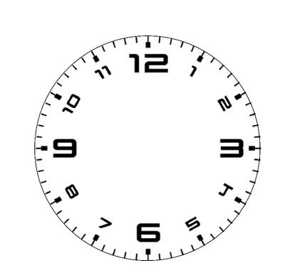 Single photo clock 20cm - Luxe Custom Designer