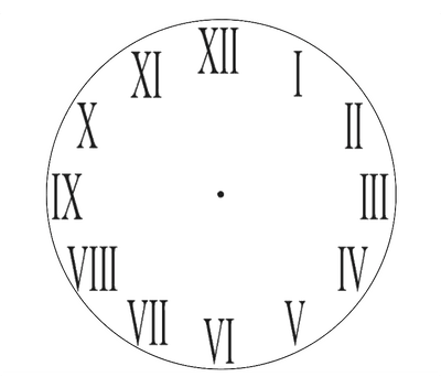 Single Photo Clock 20cm - Luxe Custom Designer
