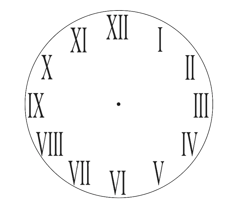 Single Photo Clock 20cm by Luxe Sensational