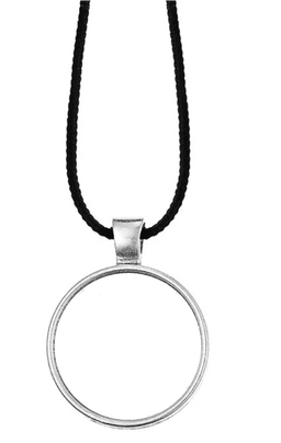 Single photo Pendant Leather by Luxe-Custom-Designer