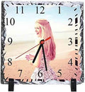 Square Photo Slate Clock by Luxe Sensational