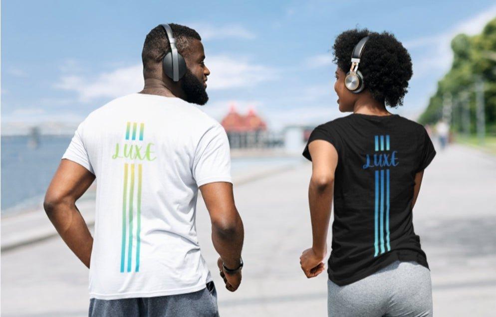 Triple Vertical Luxe T-Shirt by Luxe Sensational