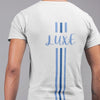Triple Vertical Luxe T-Shirt - Luxe Custom Designer