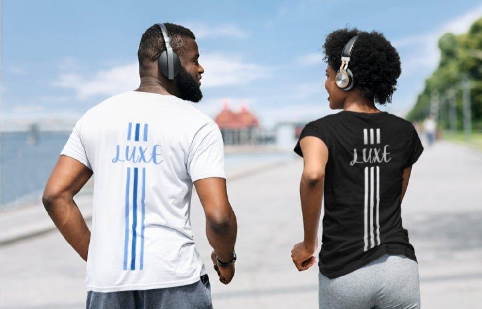 Triple Vertical Luxe T-Shirt by Luxe Sensational