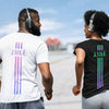Triple Vertical Luxe T-Shirt - Luxe Custom Designer