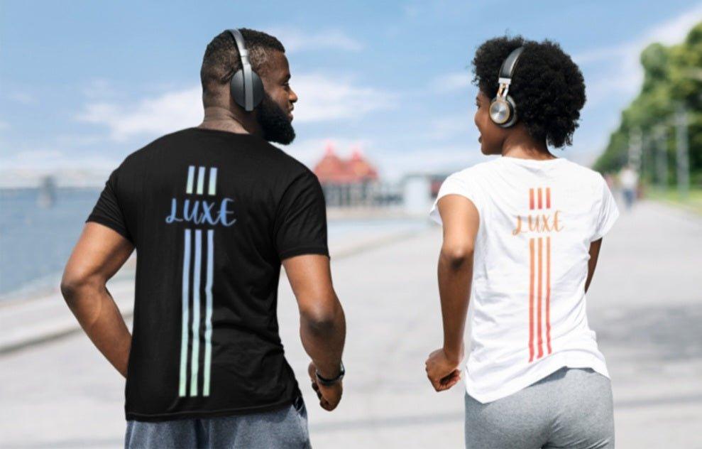 Triple Vertical Luxe T-Shirt by Luxe Sensational