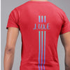 Triple Vertical Luxe T-Shirt - Luxe Custom Designer
