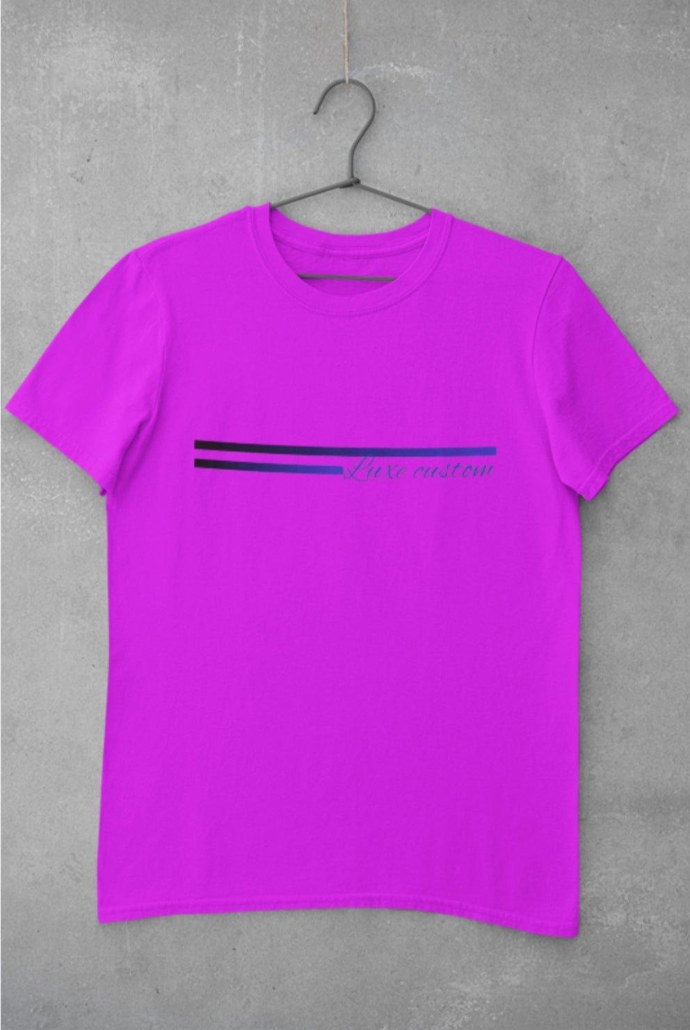TT cross chest T-Shirt - Luxe Custom Designer