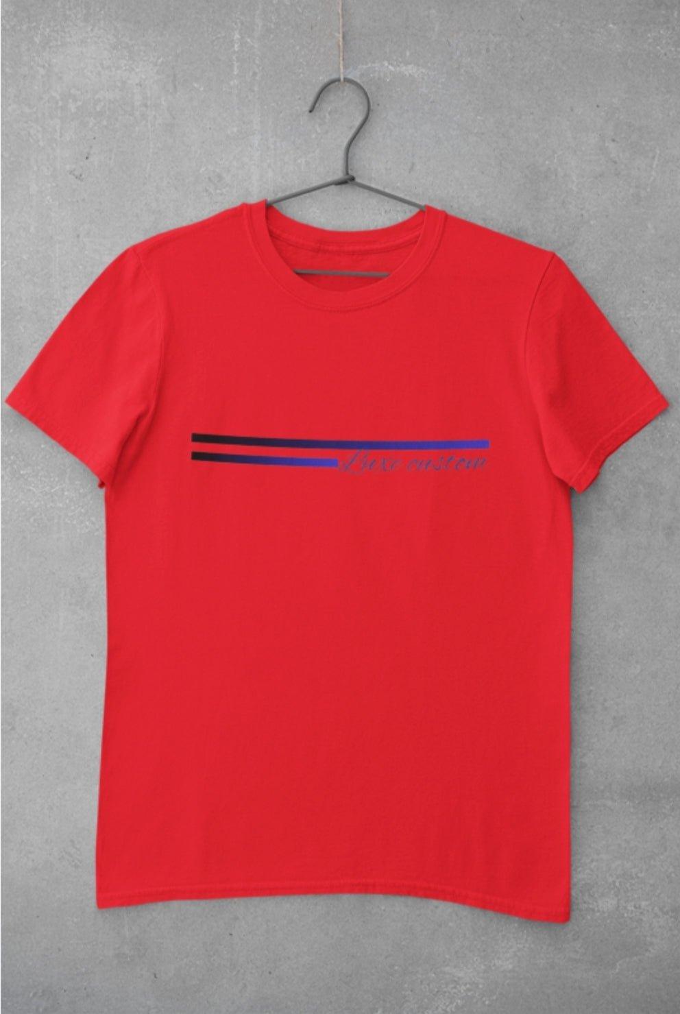 TT cross chest T-Shirt - Luxe Custom Designer