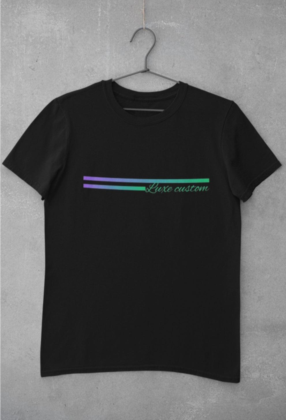 TT cross chest T-Shirt - Luxe Custom Designer