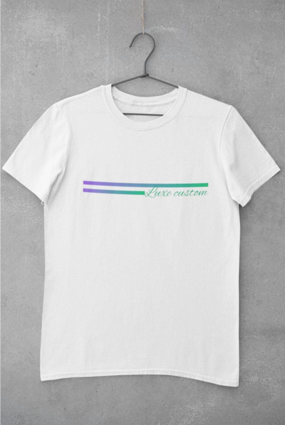 TT cross chest T-Shirt - Luxe Custom Designer