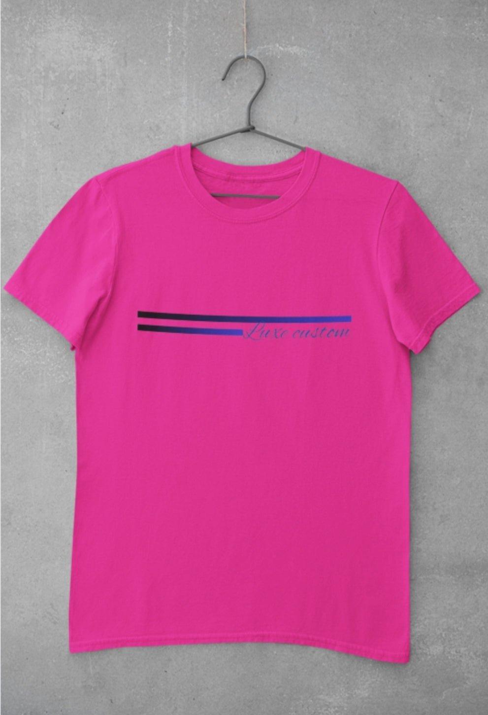 TT cross chest T-Shirt - Luxe Custom Designer