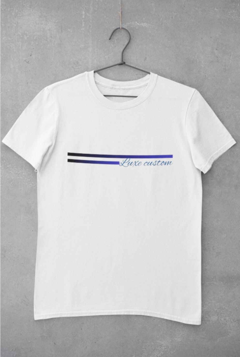 TT cross chest T-Shirt - Luxe Custom Designer