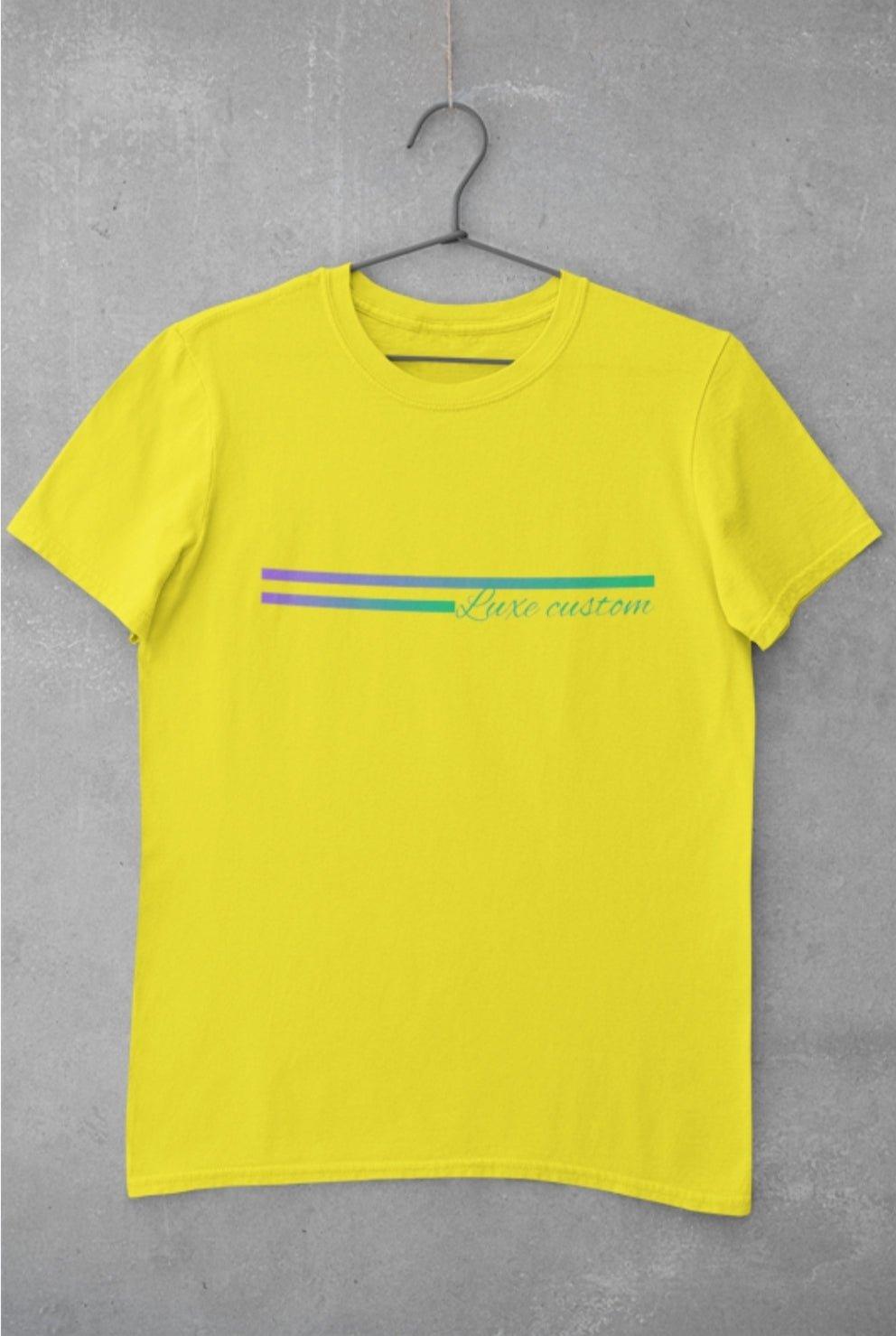 TT cross chest T-Shirt - Luxe Custom Designer