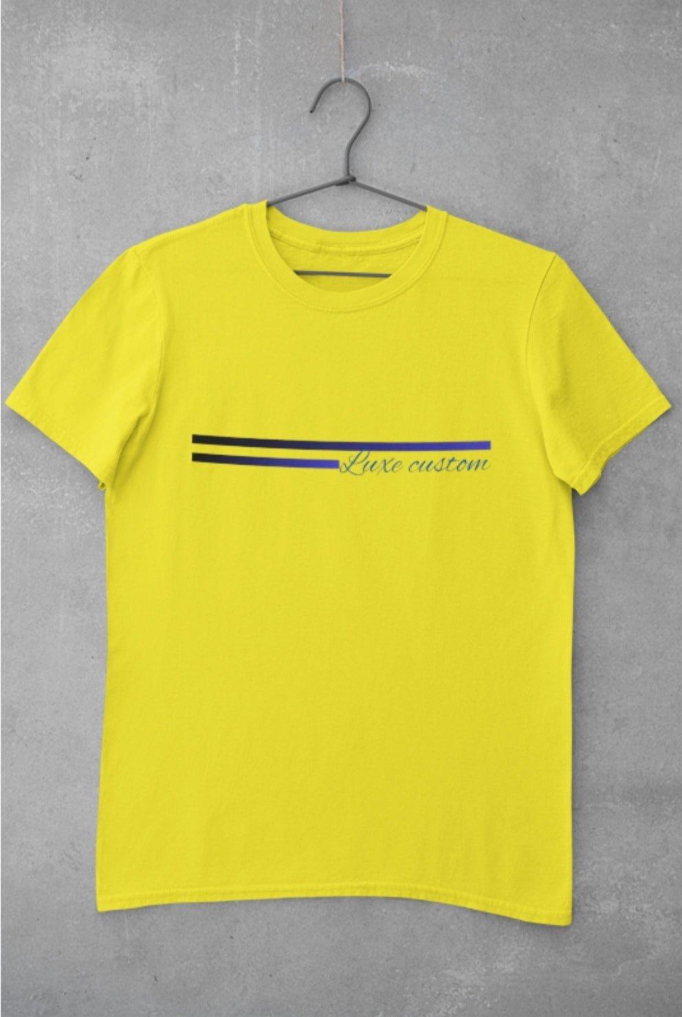TT cross chest T-Shirt - Luxe Custom Designer
