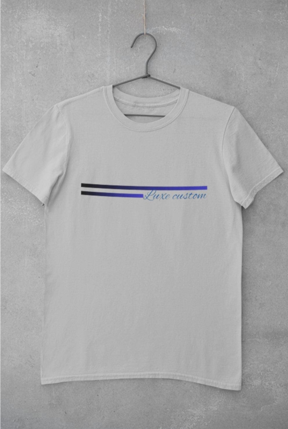 TT cross chest T-Shirt - Luxe Custom Designer