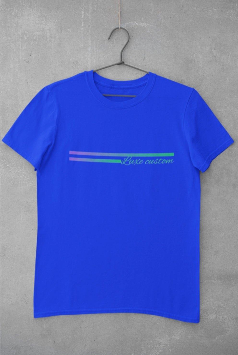 TT cross chest T-Shirt - Luxe Custom Designer