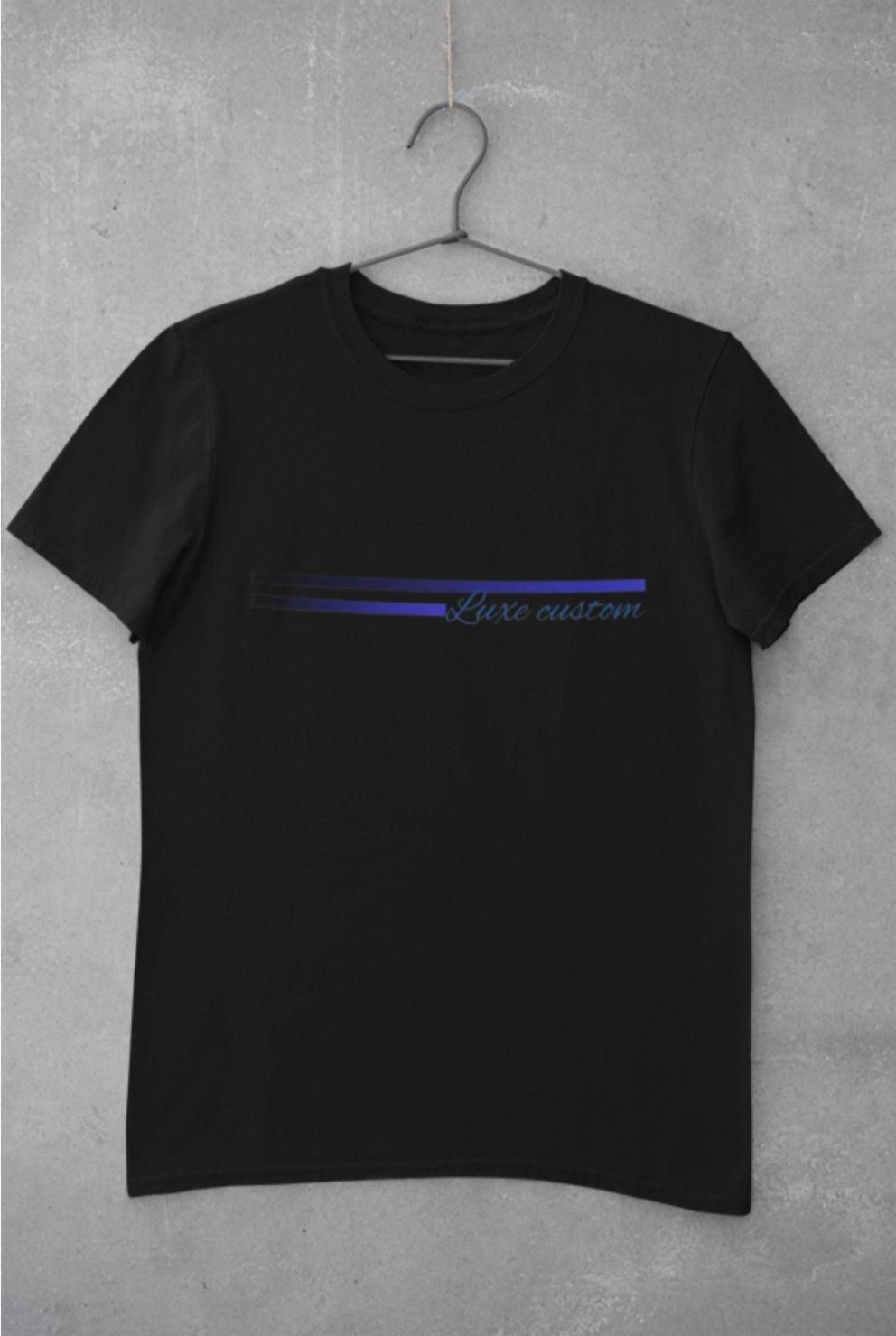 TT cross chest T-Shirt - Luxe Custom Designer