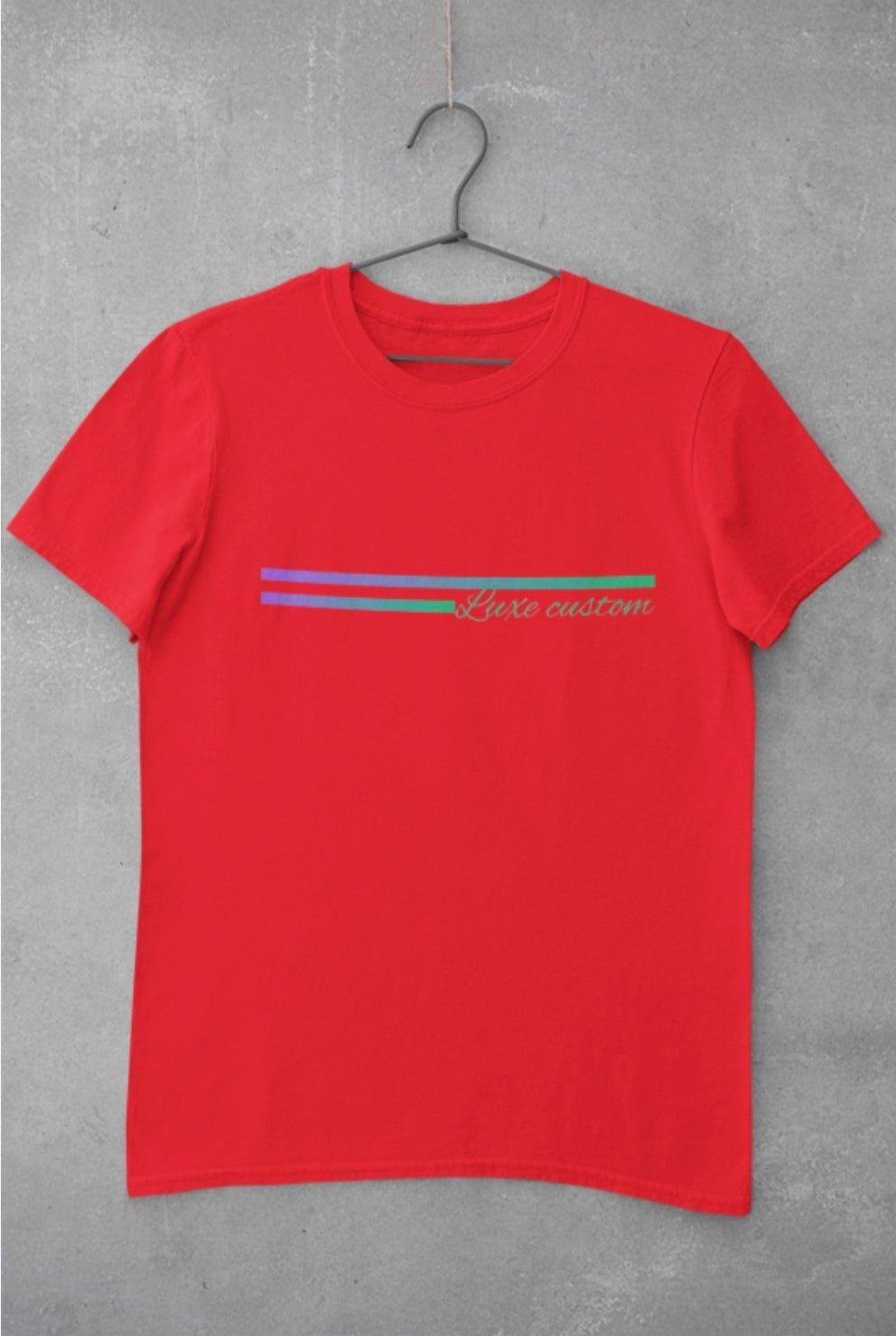 TT cross chest T-Shirt - Luxe Custom Designer