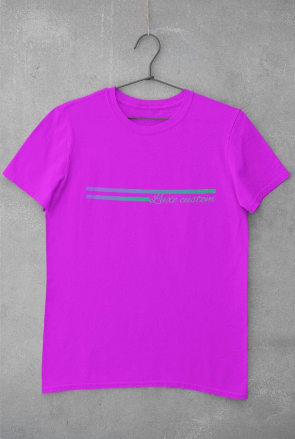 TT cross chest T-Shirt - Luxe Custom Designer