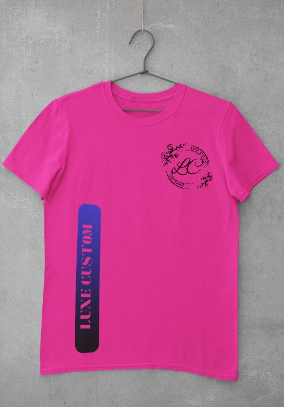 Vertical To Tone T-Shirt - Luxe Custom Designer