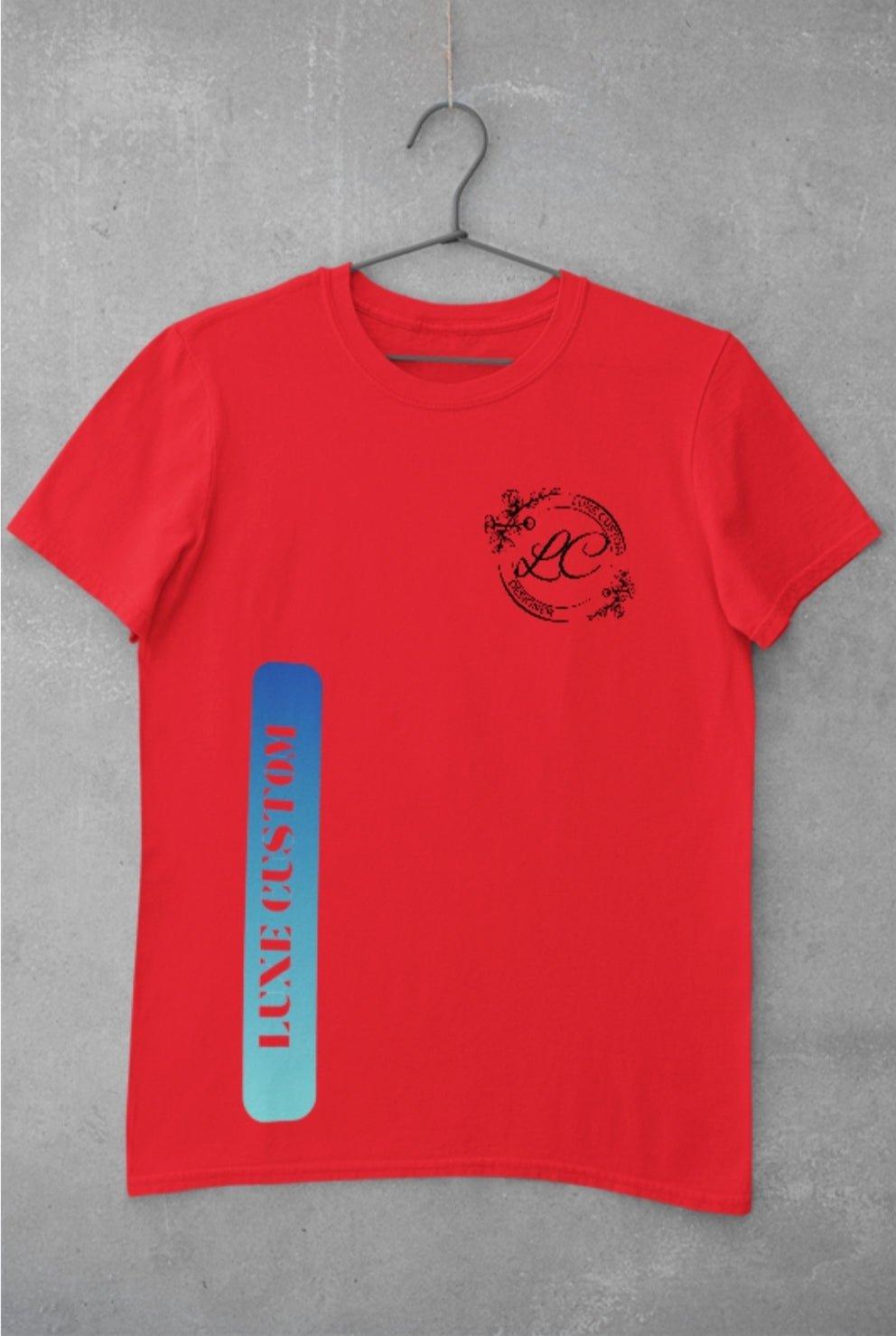 Vertical To Tone T-Shirt - Luxe Custom Designer
