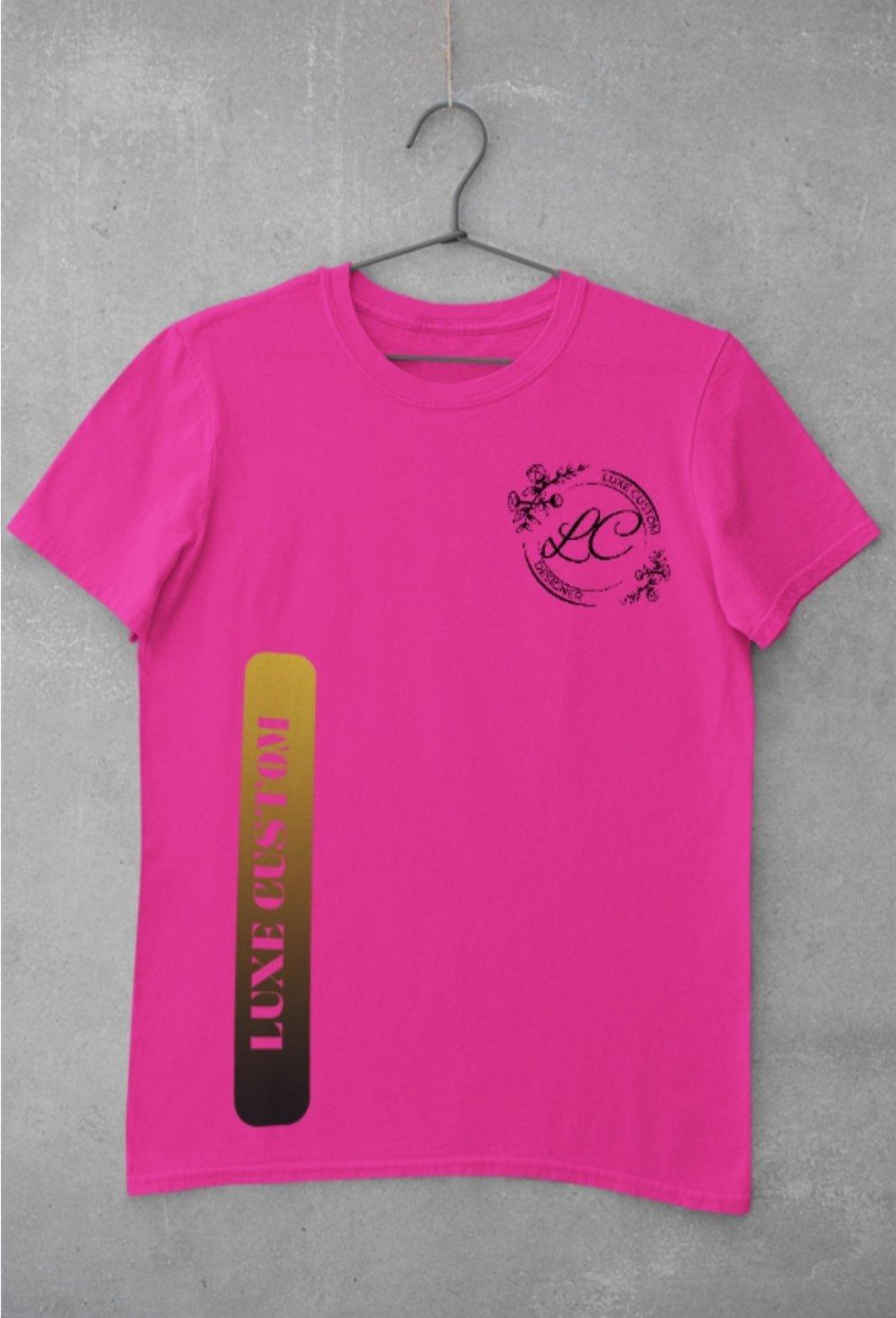 Vertical To Tone T-Shirt - Luxe Custom Designer
