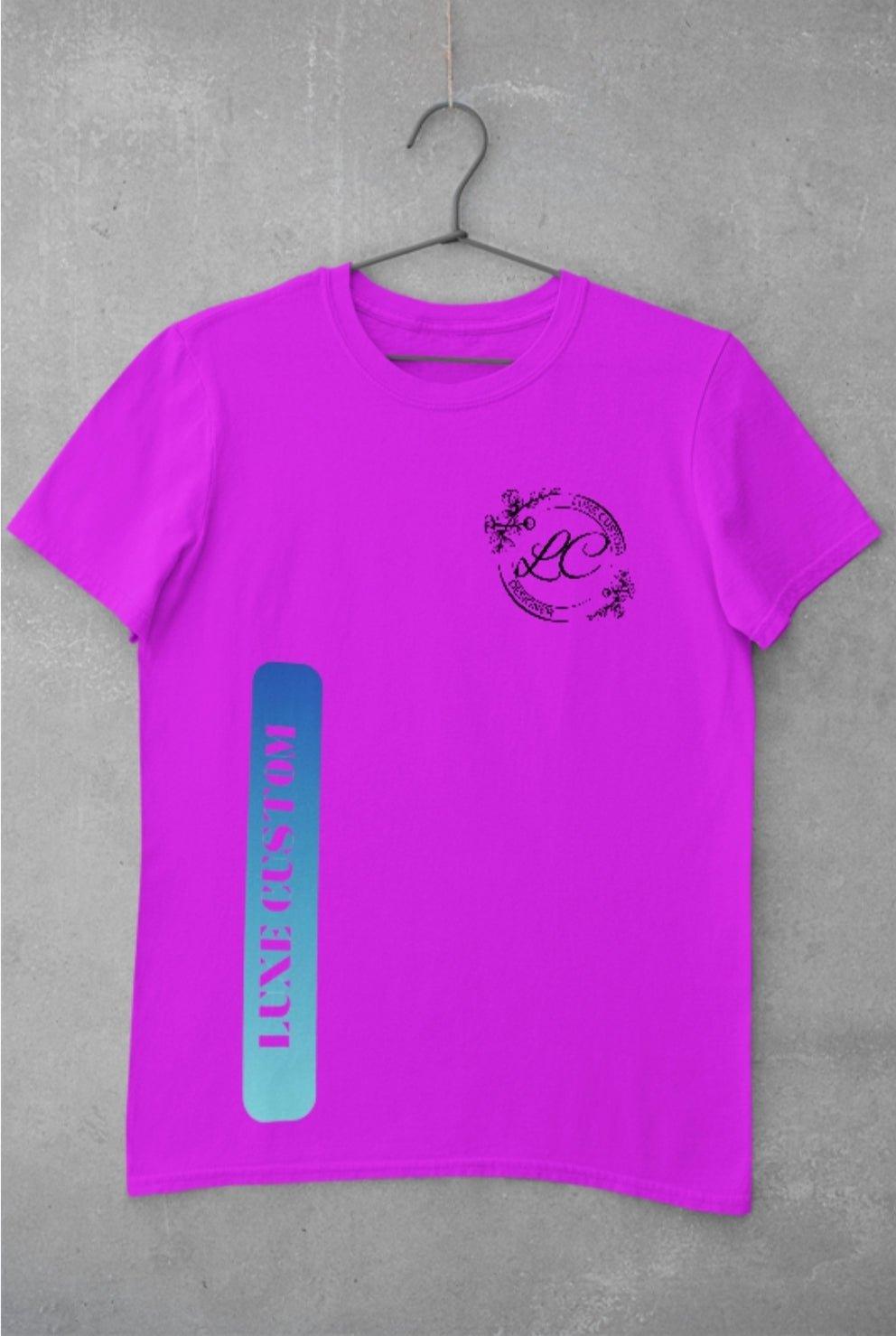 Vertical To Tone T-Shirt - Luxe Custom Designer