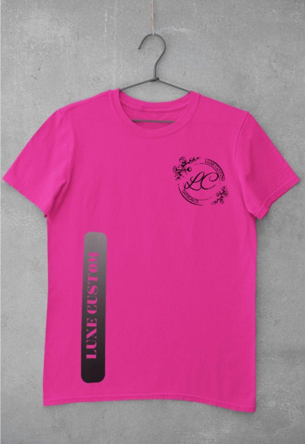 Vertical To Tone T-Shirt - Luxe Custom Designer