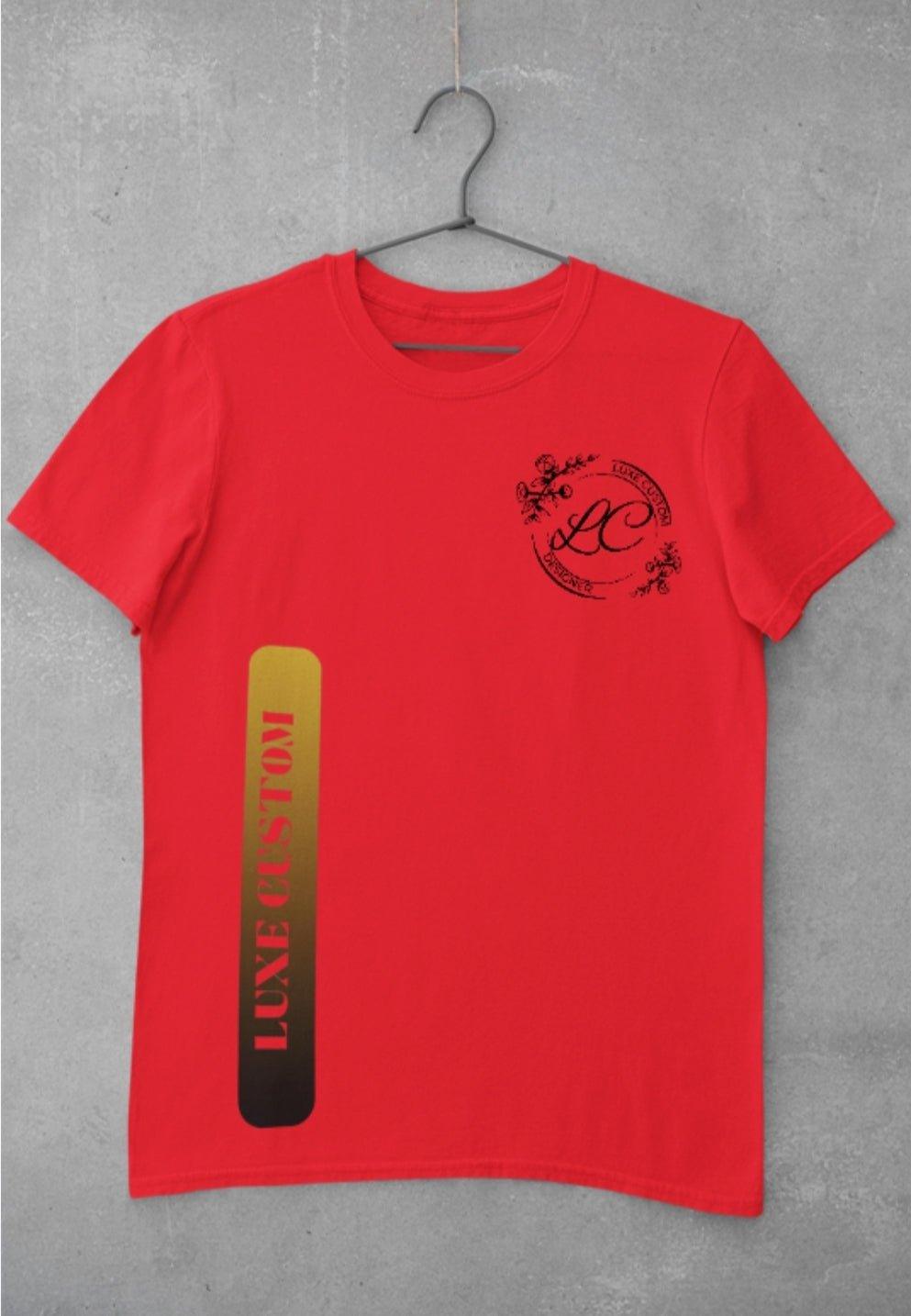 Vertical To Tone T-Shirt - Luxe Custom Designer