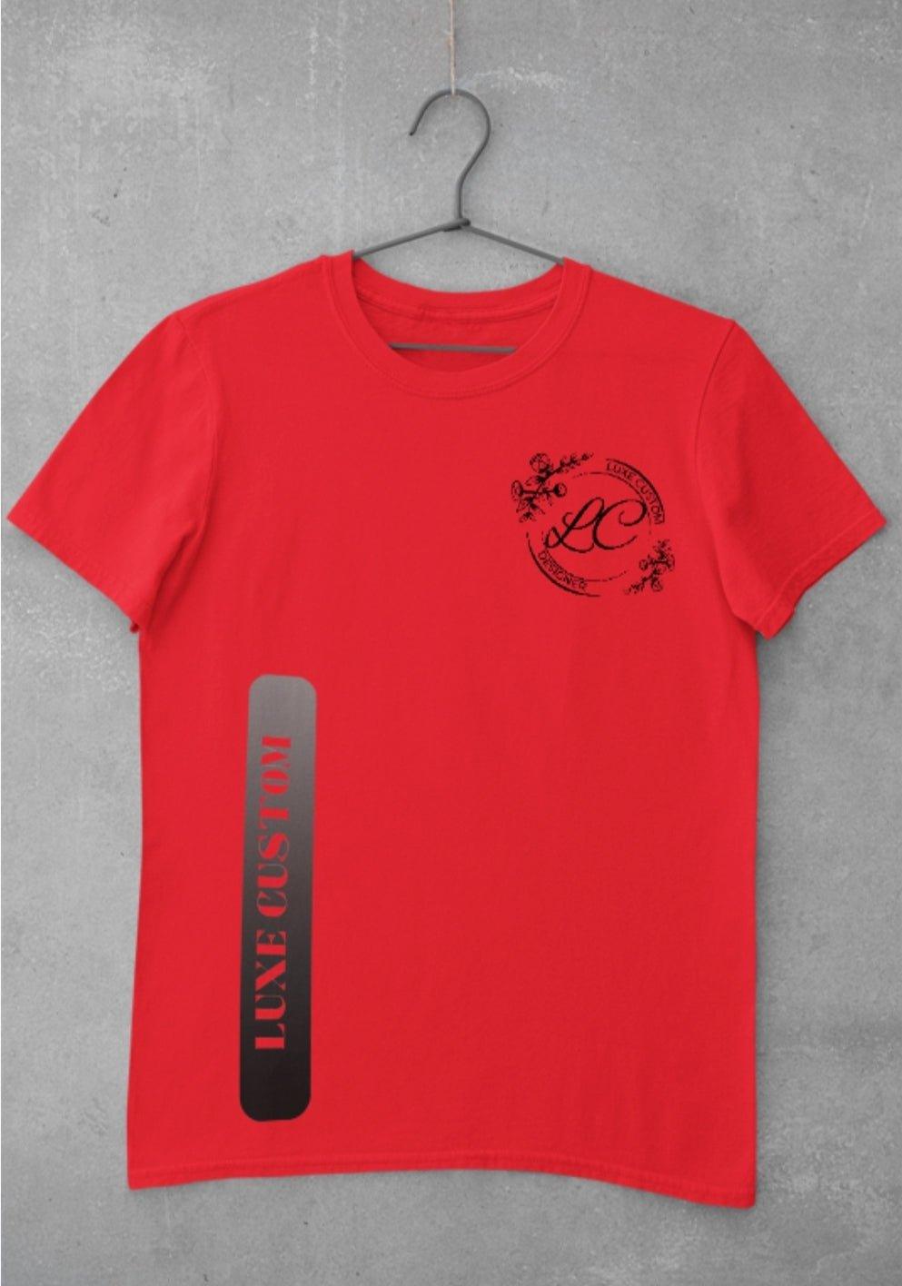 Vertical To Tone T-Shirt - Luxe Custom Designer