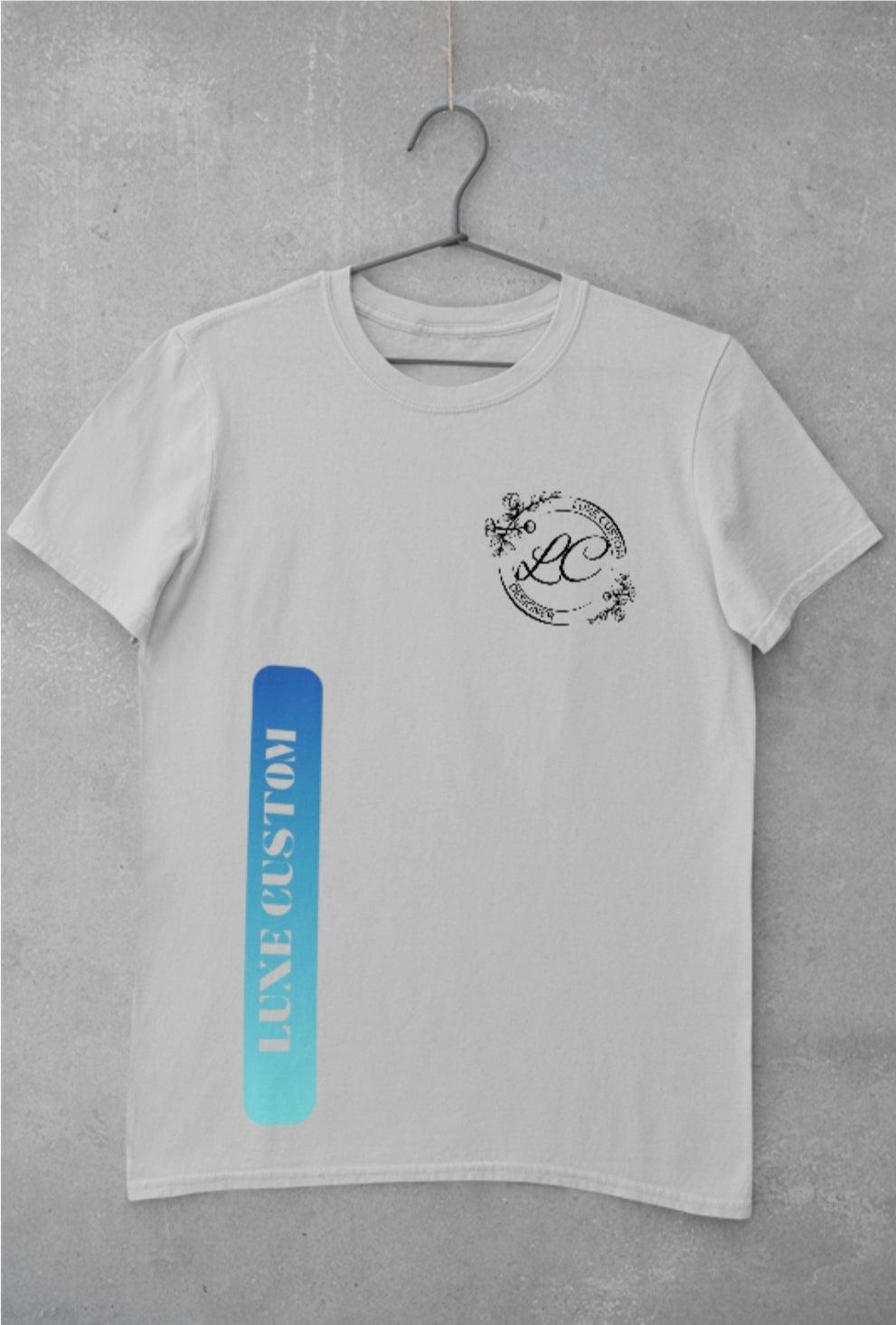 Vertical To Tone T-Shirt - Luxe Custom Designer