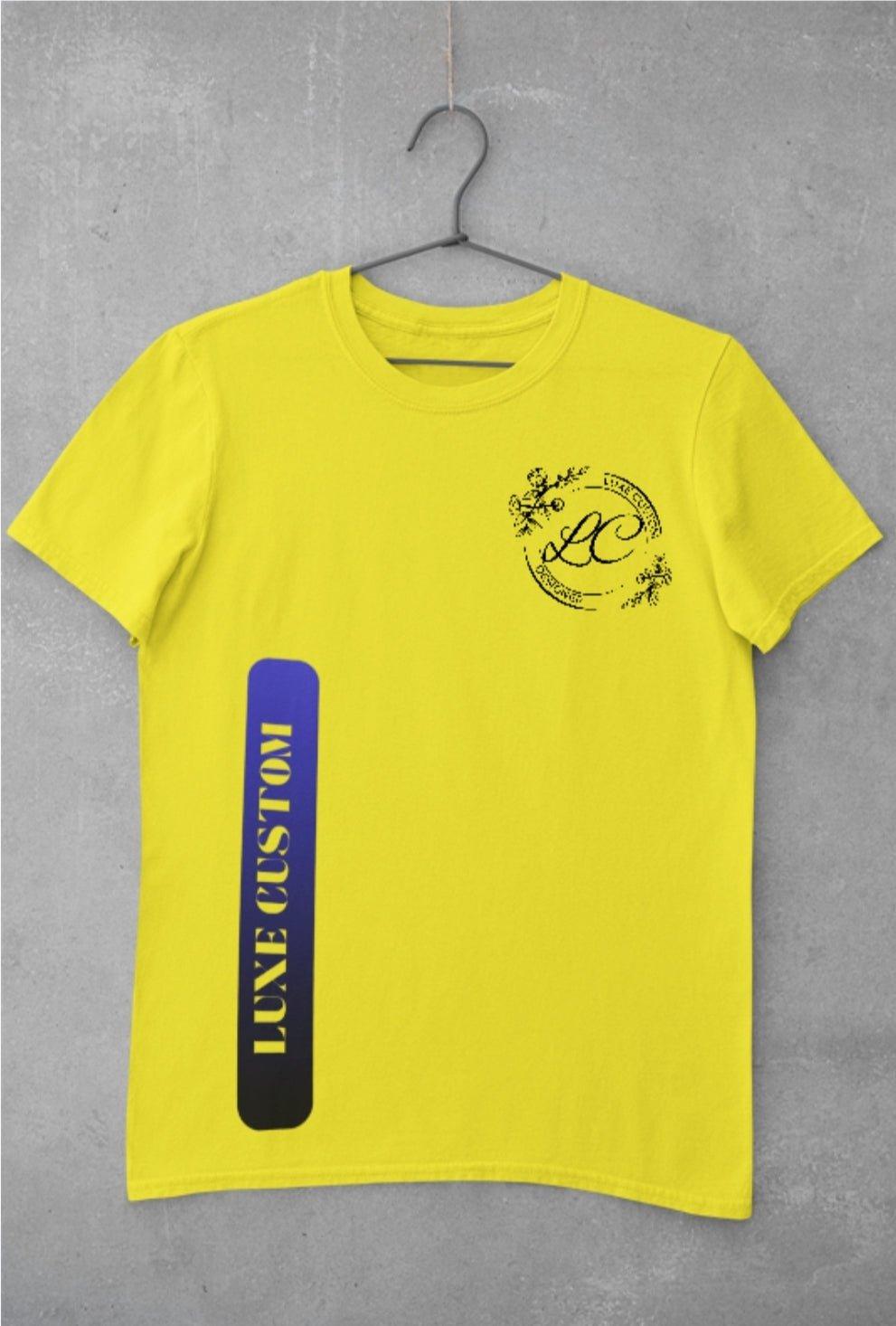 Vertical To Tone T-Shirt - Luxe Custom Designer