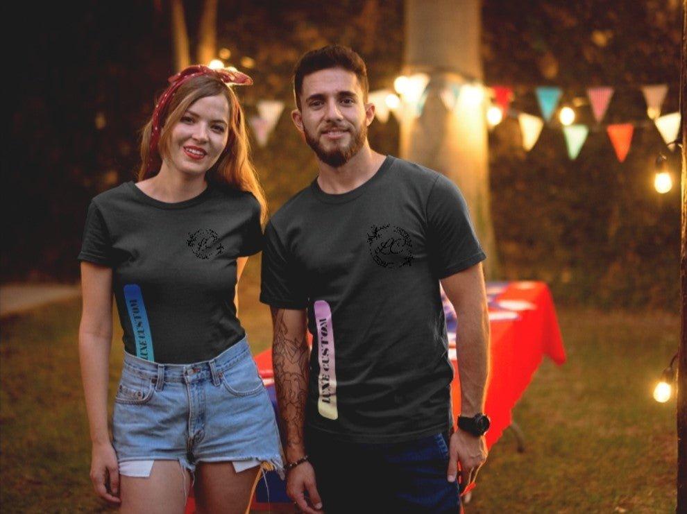 Vertical To Tone T-Shirt - Luxe Custom Designer