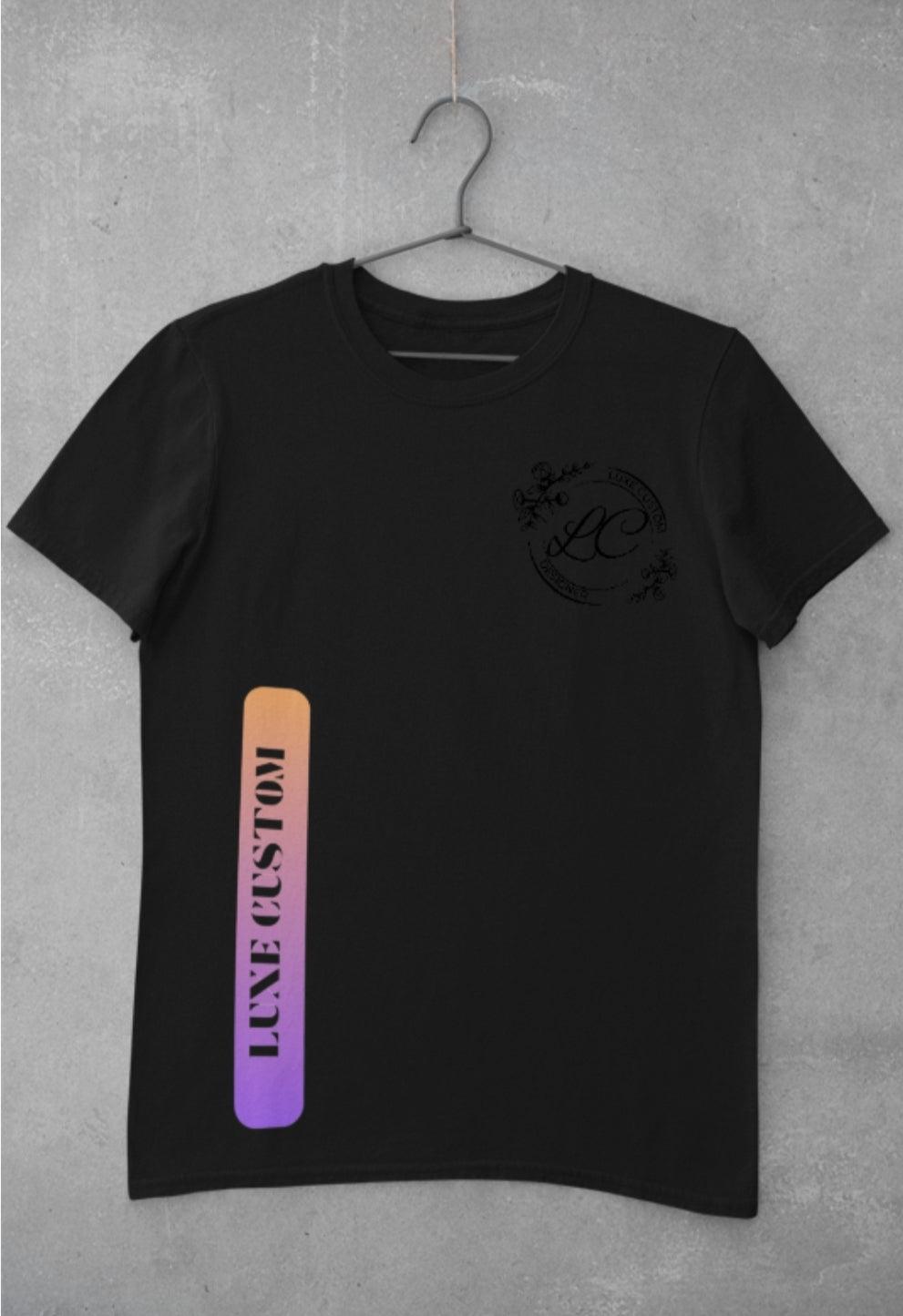 Vertical To Tone T-Shirt - Luxe Custom Designer