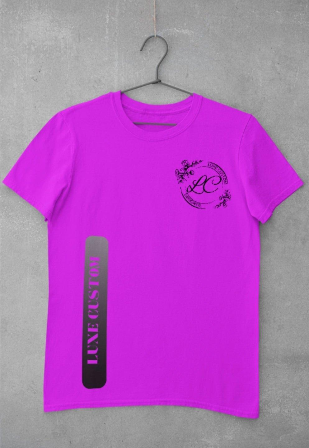 Vertical To Tone T-Shirt - Luxe Custom Designer