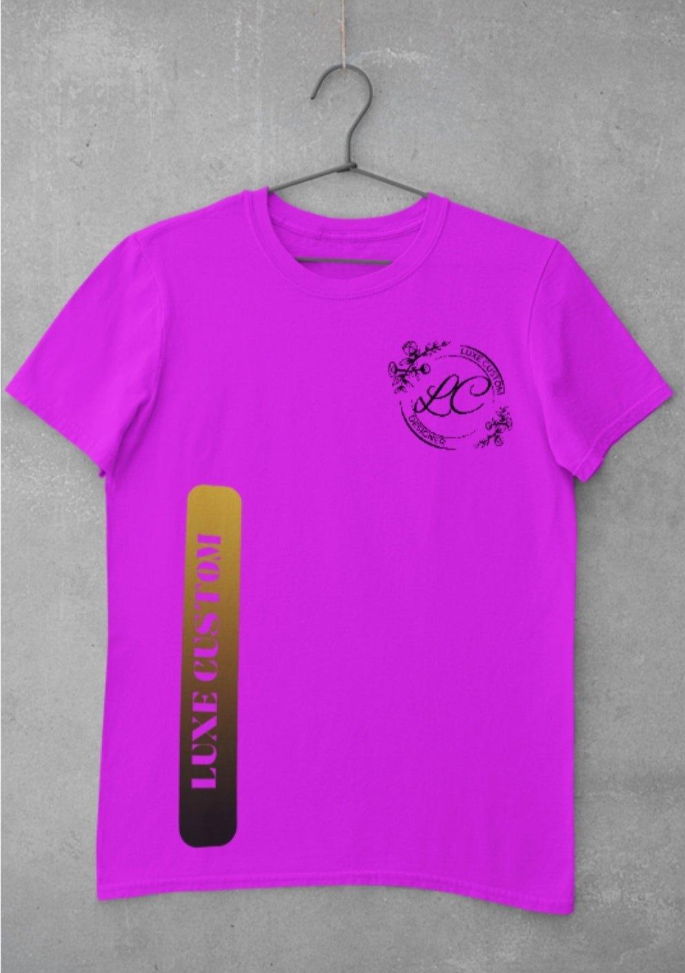 Vertical To Tone T-Shirt - Luxe Custom Designer