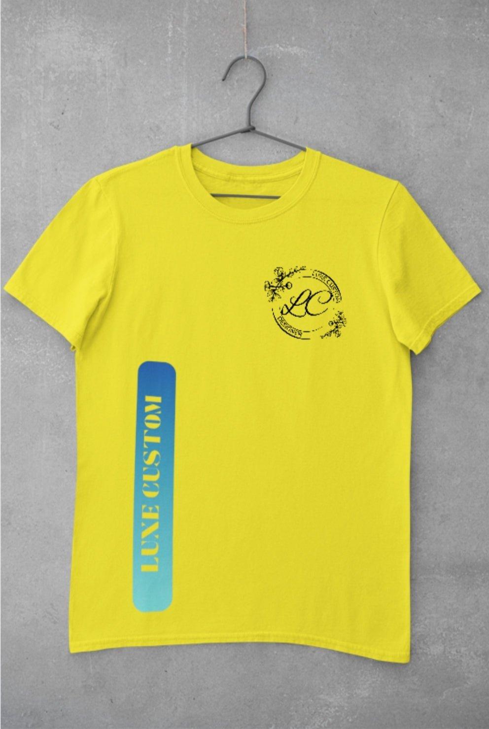 Vertical To Tone T-Shirt - Luxe Custom Designer
