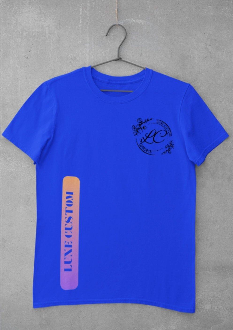 Vertical To Tone T-Shirt - Luxe Custom Designer