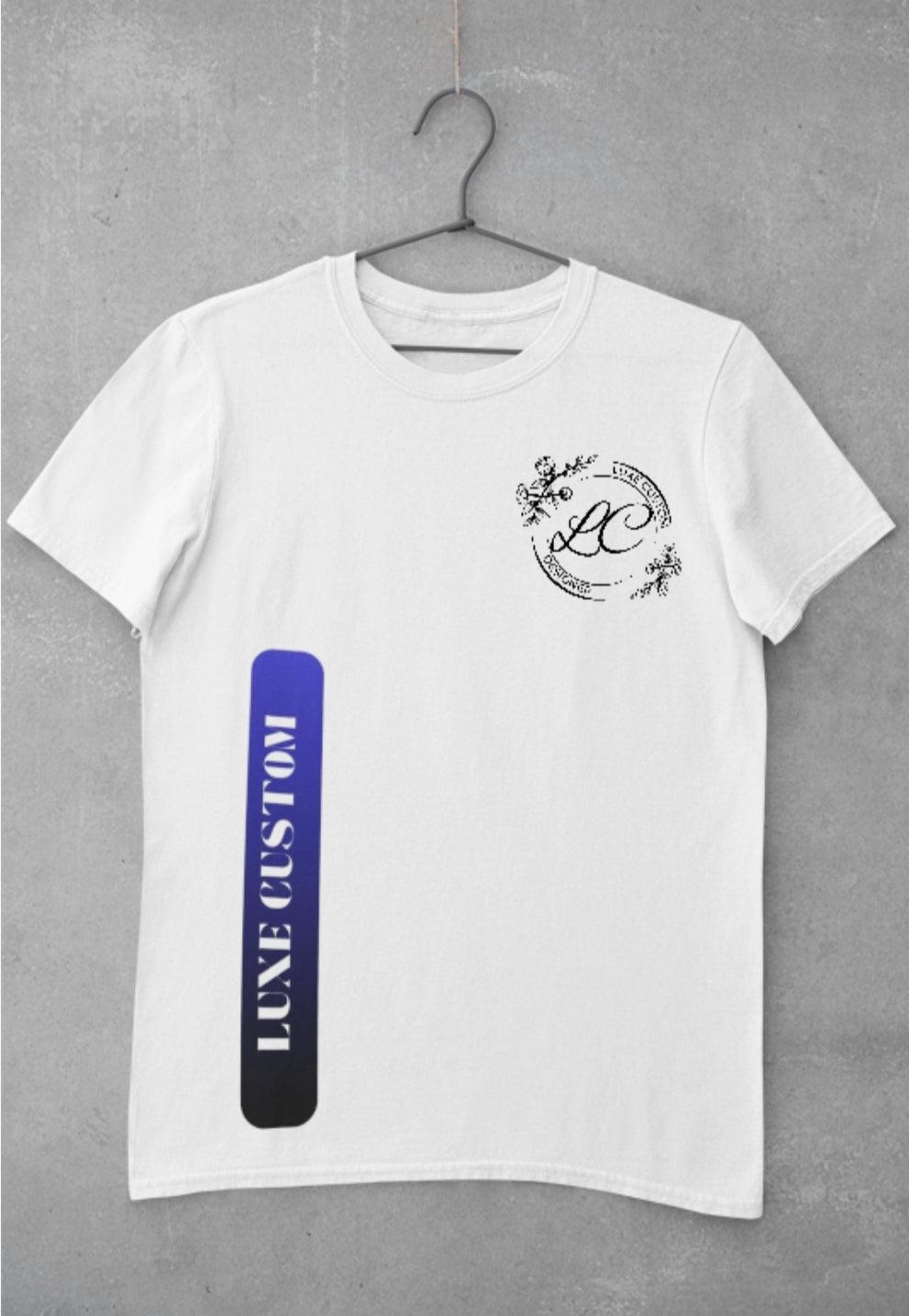 Vertical To Tone T-Shirt - Luxe Custom Designer