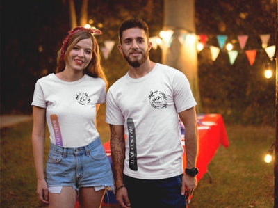 Vertical To Tone T-Shirt - Luxe Custom Designer