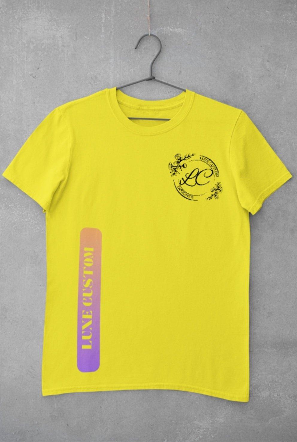 Vertical To Tone T-Shirt - Luxe Custom Designer