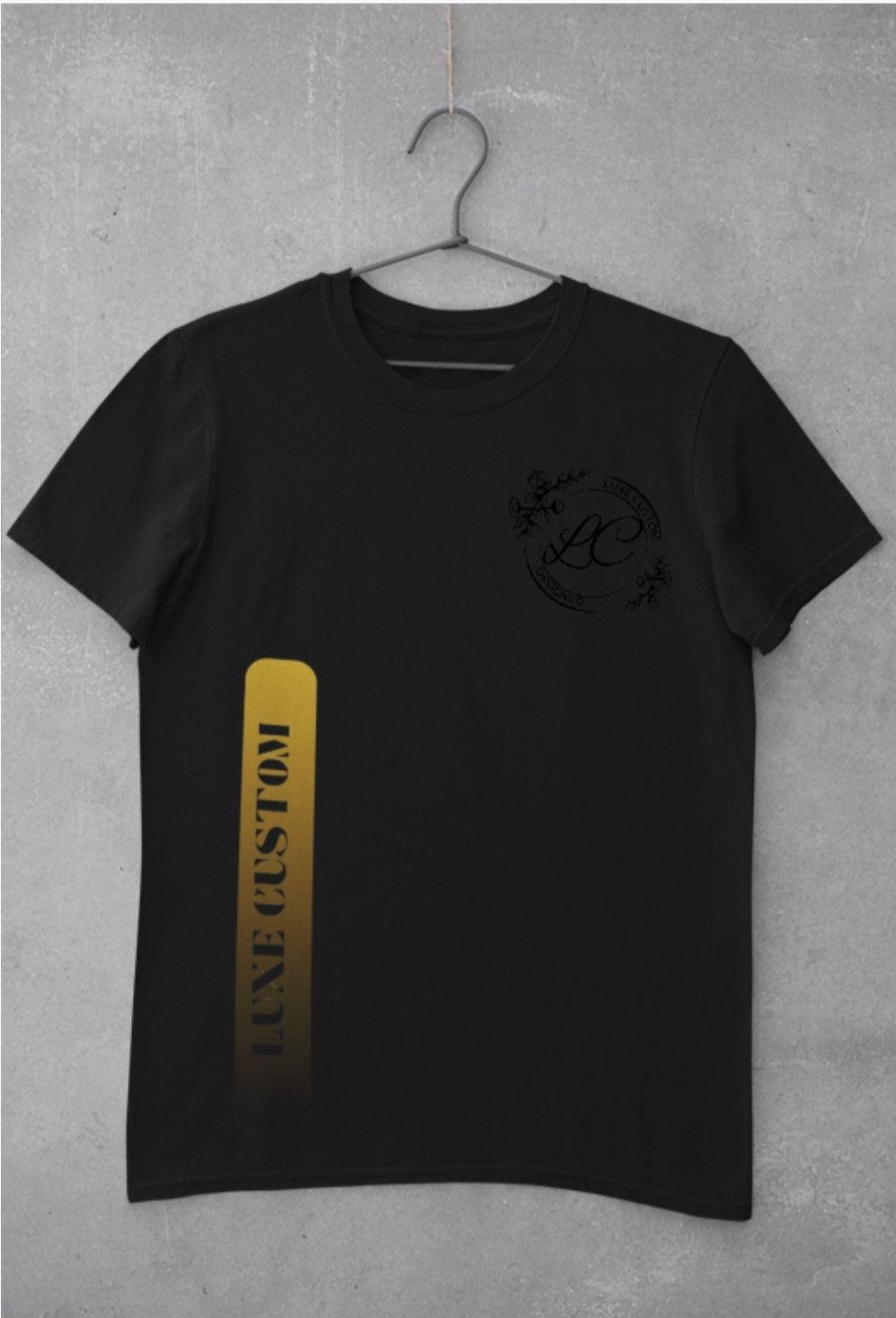 Vertical To Tone T-Shirt - Luxe Custom Designer