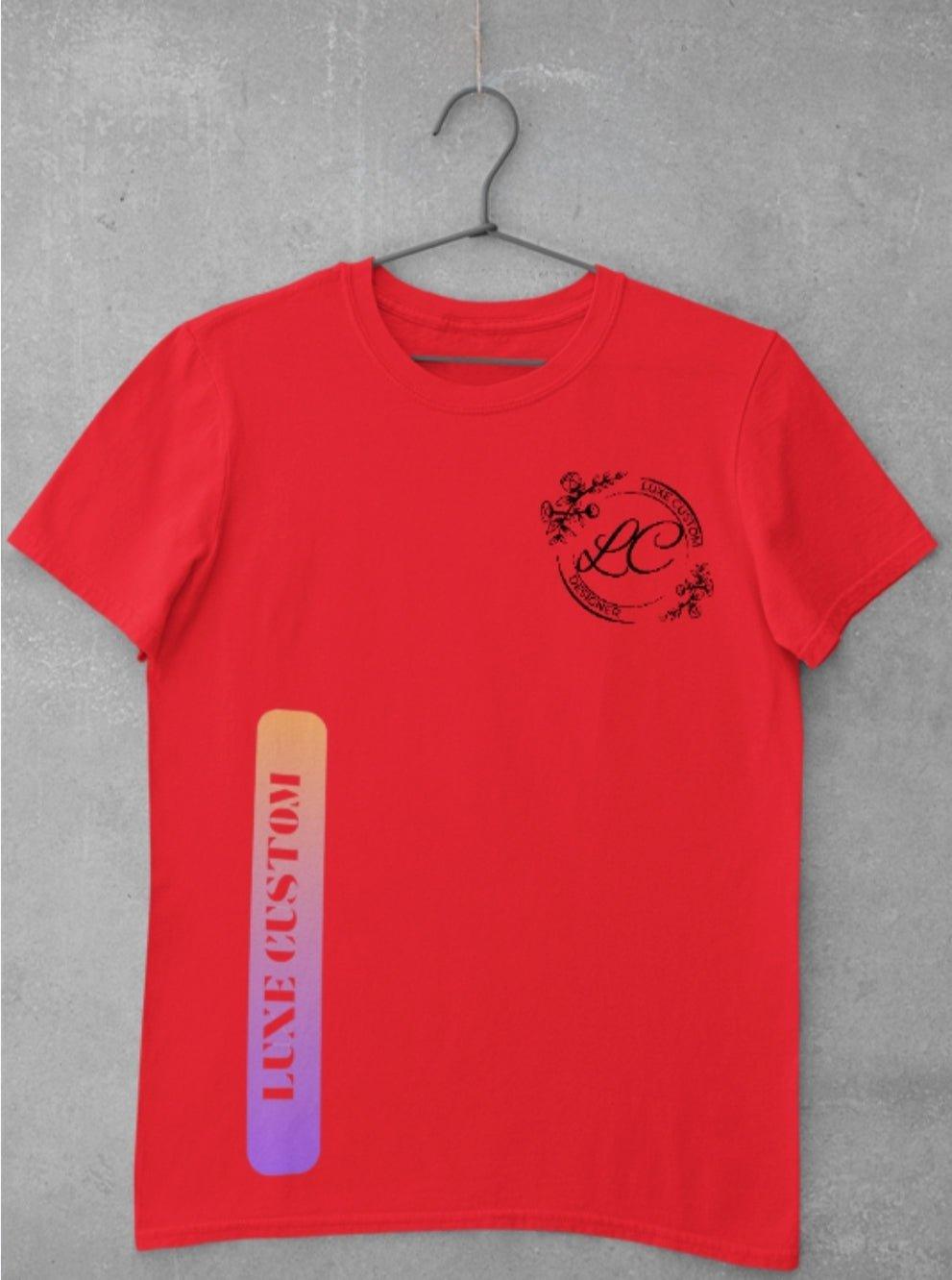 Vertical To Tone T-Shirt - Luxe Custom Designer