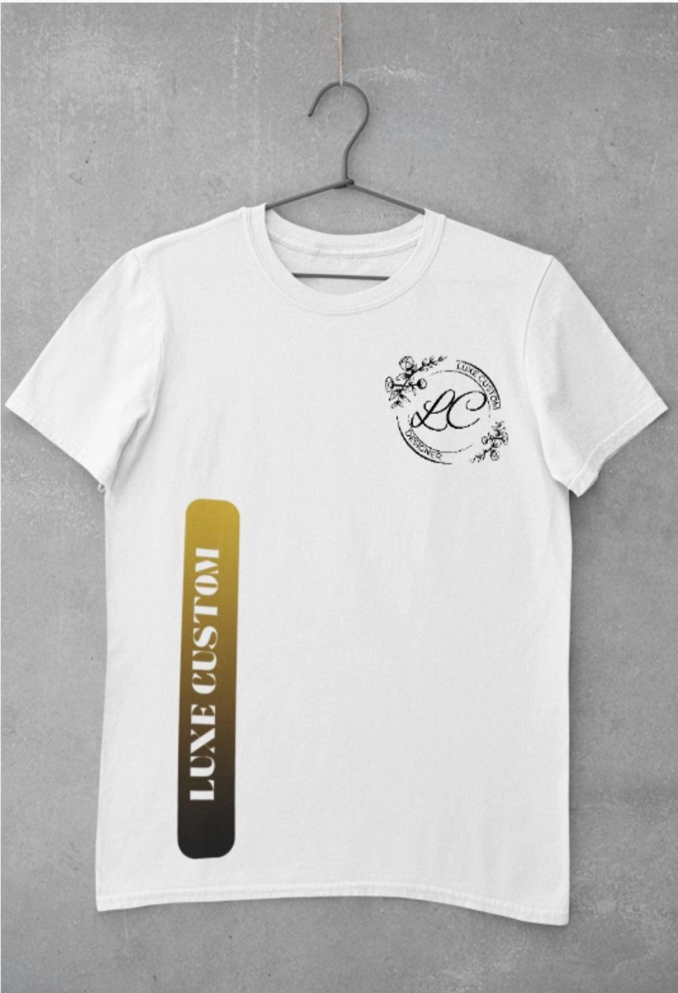 Vertical To Tone T-Shirt - Luxe Custom Designer