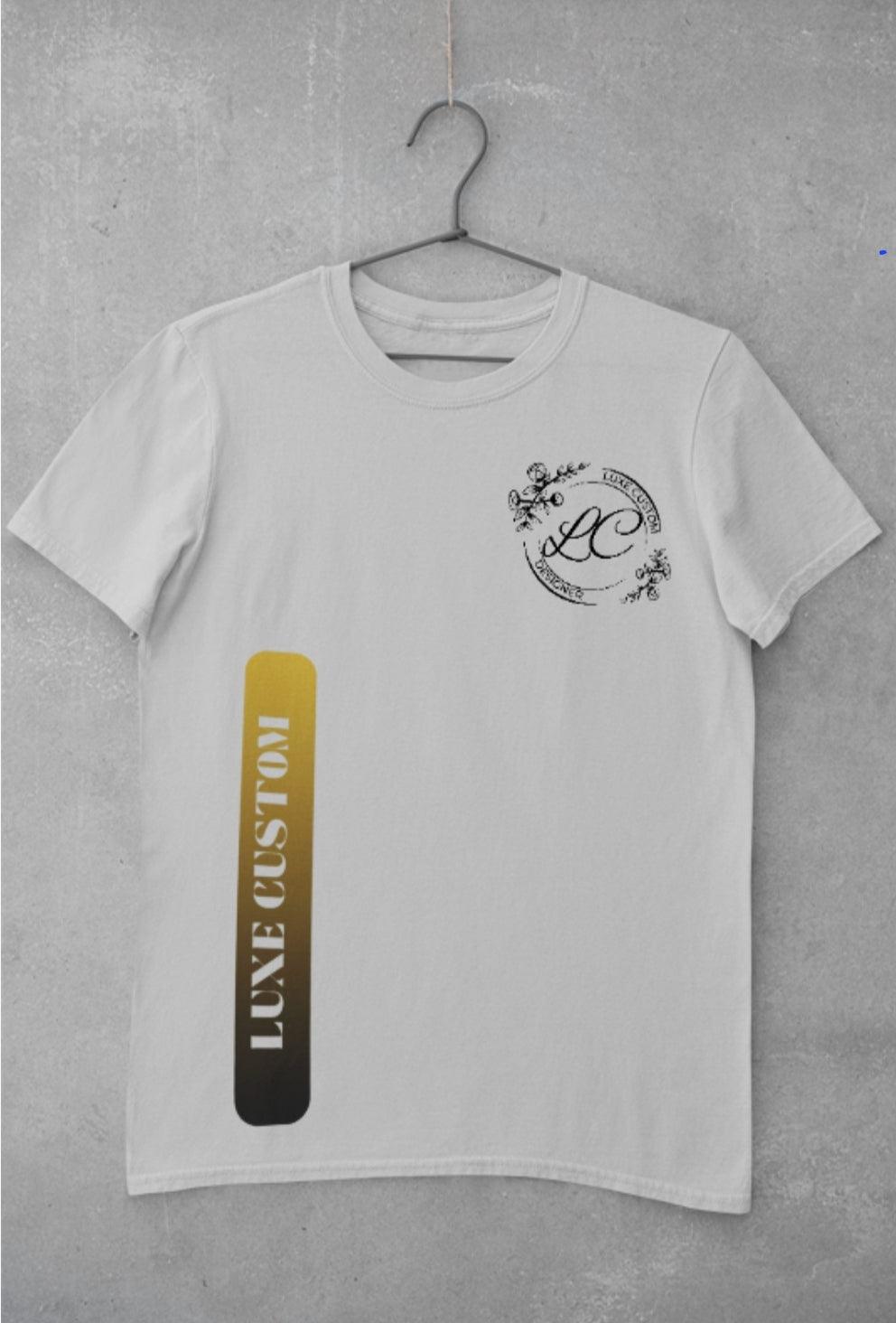Vertical To Tone T-Shirt - Luxe Custom Designer